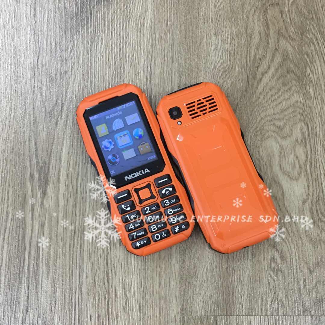 (Orange)NOKIA D1 DUAL-SIM 95% NEW IMPORT REFURBISHED(READY STOCK)